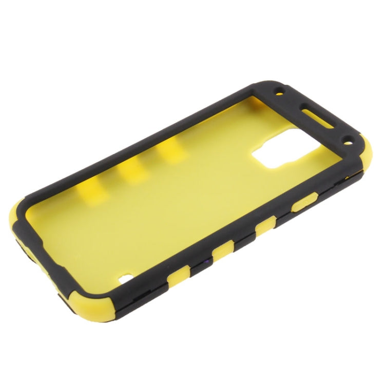 2-color Series Plastic + Silicone Combination Case for Galaxy S5 / G900