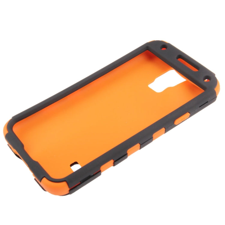 2-color Series Plastic + Silicone Combination Case for Galaxy S5 / G900