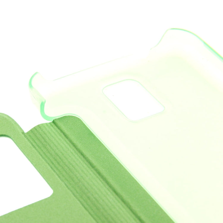 Horizontal Flip Leather Case with Call Display ID for Galaxy S5 / G900