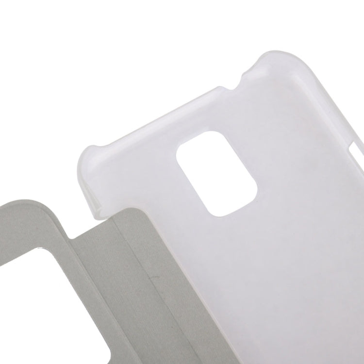 Horizontal Flip Leather Case with Call Display ID for Galaxy S5 / G900