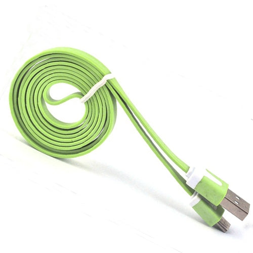 Noodle Style Micro USB Data Sync Charger Cable for Samsung