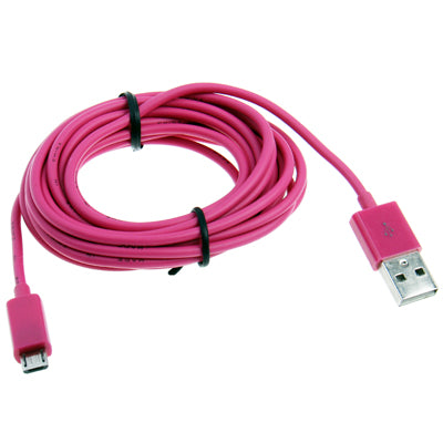 Micro USB to USB Data Sync Charger Cable for Samsung / HTC / LG / Sony / Nokia, Length: 3m