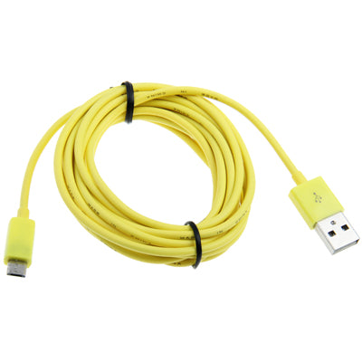 Micro USB to USB Data Sync Charger Cable for Samsung / HTC / LG / Sony / Nokia, Length: 3m