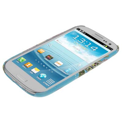 Litchi Texture Abstract Pattern Plastic Case for Galaxy SIII / i9300