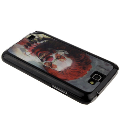 3D Effects Style Clown Pattern Plastic Protector Case for Galaxy Note II / N7100