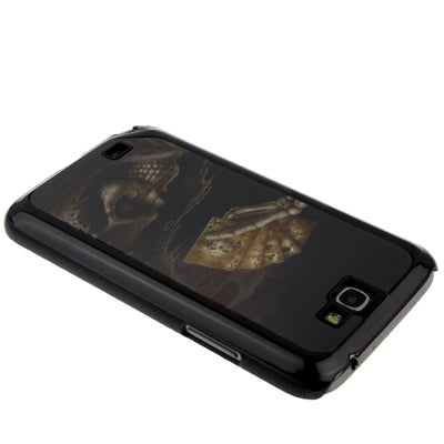 3D Effects Style Magic Skull Pattern Plastic Protector Case for Galaxy Note II / N7100