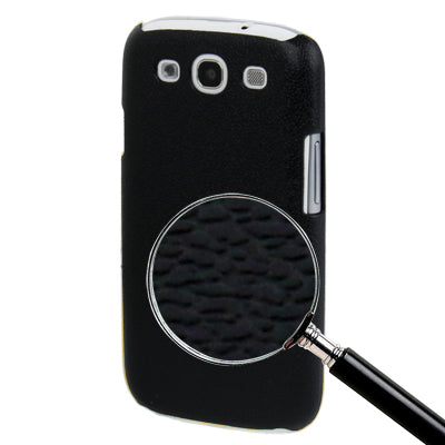 Pebble Texture Plastic Protective Case for Samsung S III / i9300