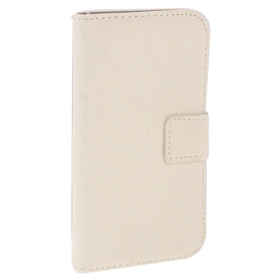 Fabric Texture Left and Right Open Leather Case with Holder & Credit Card Slots for Galaxy SIII / i9300
