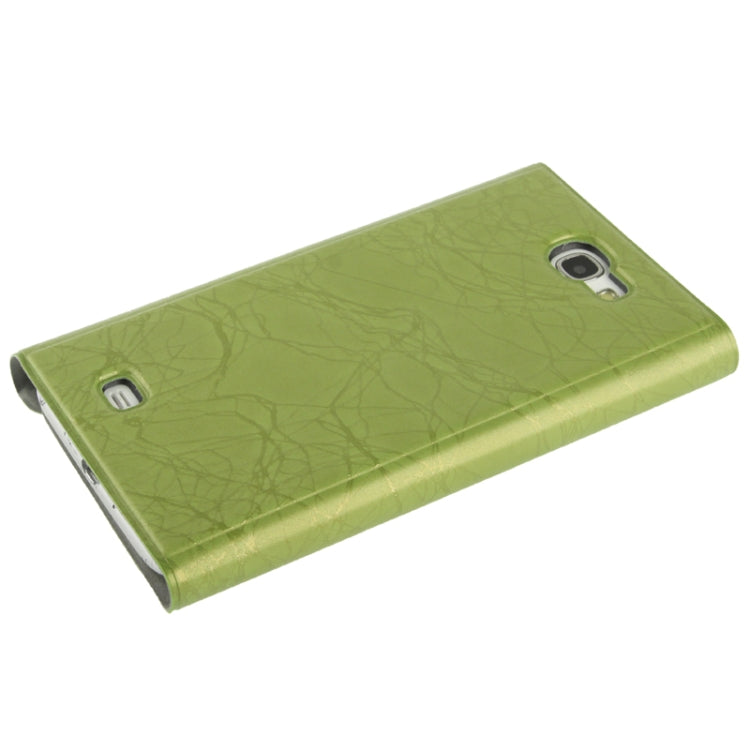 Wallet Style Diamond Encrusted Roots Texture Horizontal Flip Leather Case for Galaxy Note II / N7100