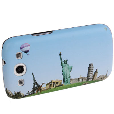 The World Tourism Places Pattern Plastic Protective Case for Samsung S III / i9300