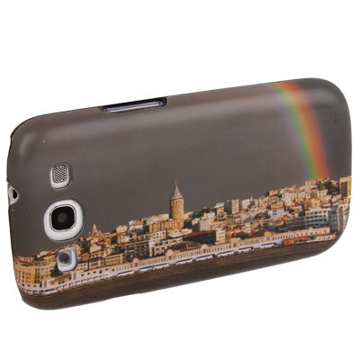 Turkey City Panoramic Pattern Plastic Protective Case for Samsung S III / i9300