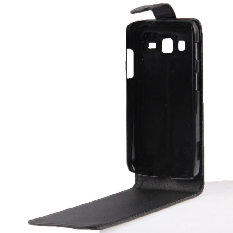 Vertical Flip Leather Case for Samsung Galaxy Grand 2 / G7106 / G7102(Black)