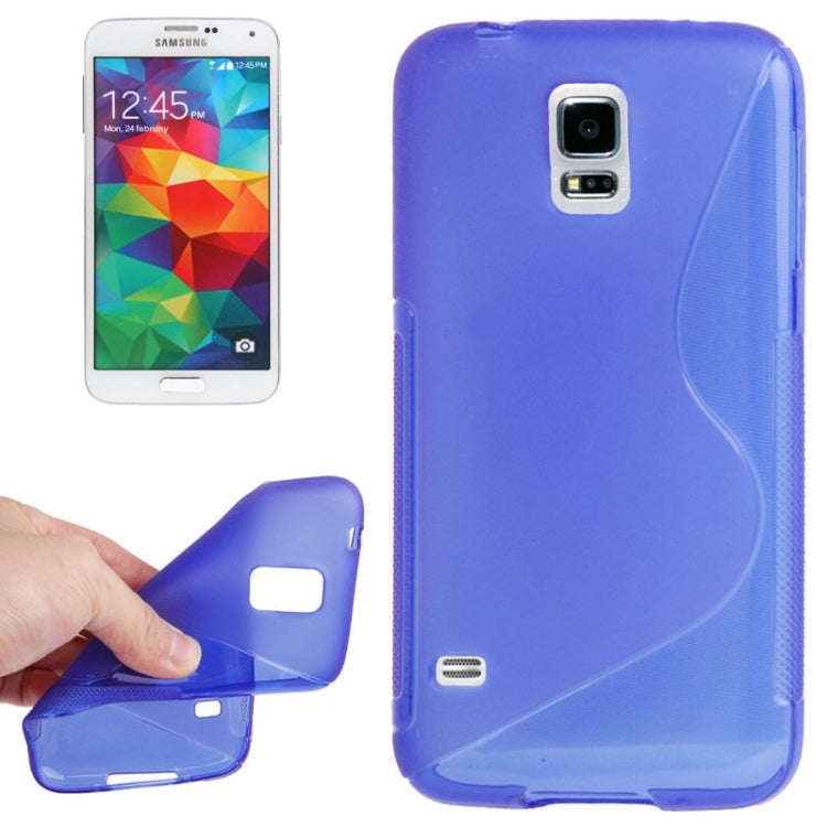 S Line Anti-skid TPU Protective Case for Galaxy S