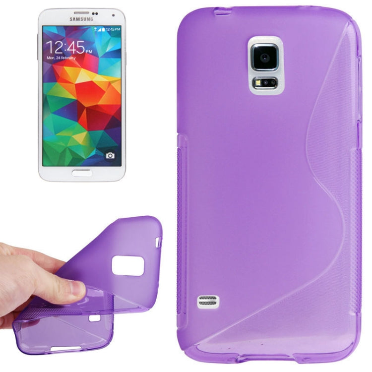 S Line Anti-skid TPU Protective Case for Galaxy S