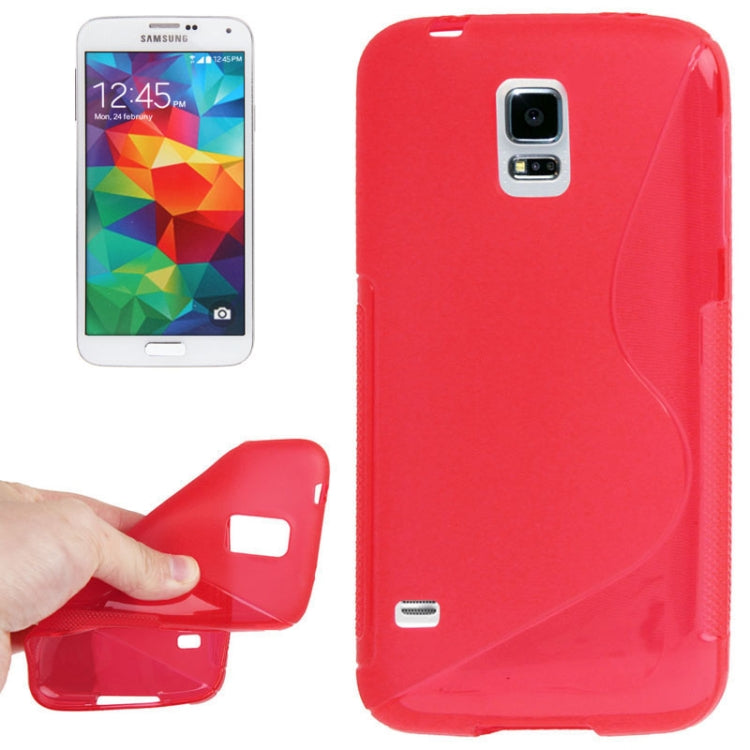 S Line Anti-skid TPU Protective Case for Galaxy S