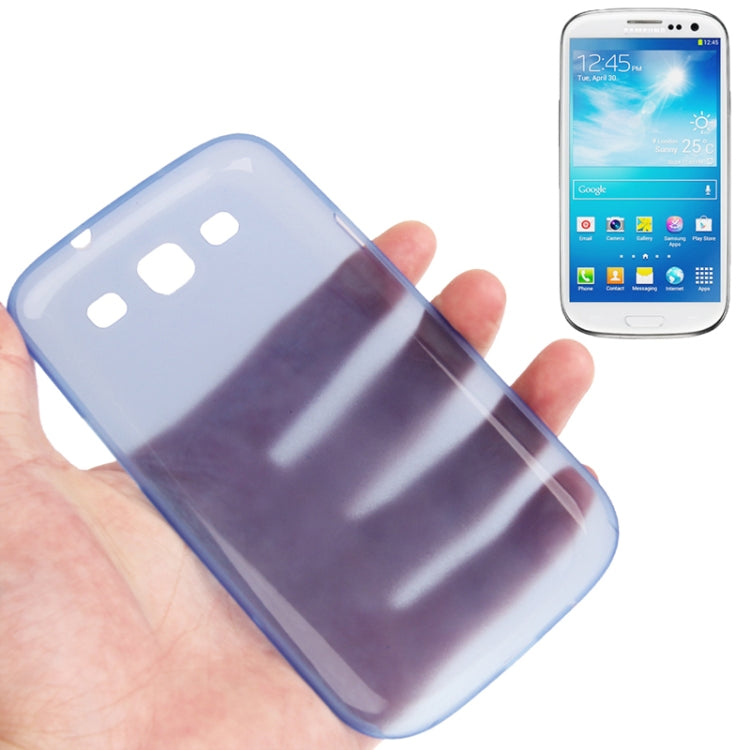 0.3mm Ultra-thin Polycarbonate Materials PC Protection Shell for Galaxy SIII / i9300, Transparent