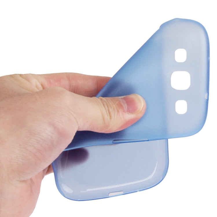 0.3mm Ultra-thin Polycarbonate Materials PC Protection Shell for Galaxy SIII / i9300, Transparent