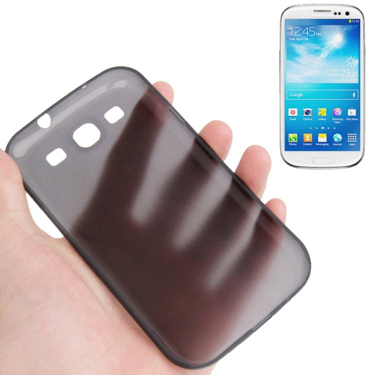 0.3mm Ultra-thin Polycarbonate Materials PC Protection Shell for Galaxy SIII / i9300, Transparent