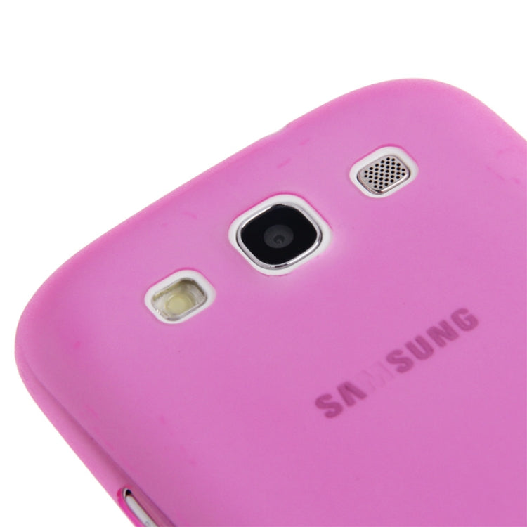 0.3mm Ultra-thin Polycarbonate Materials PC Protection Shell for Galaxy SIII / i9300, Transparent