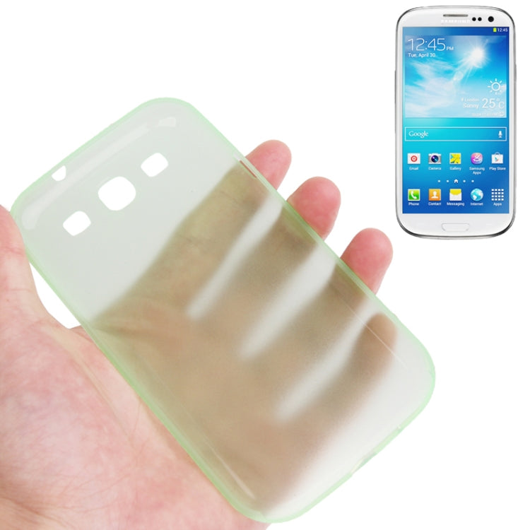 0.3mm Ultra-thin Polycarbonate Materials PC Protection Shell for Galaxy SIII / i9300, Transparent
