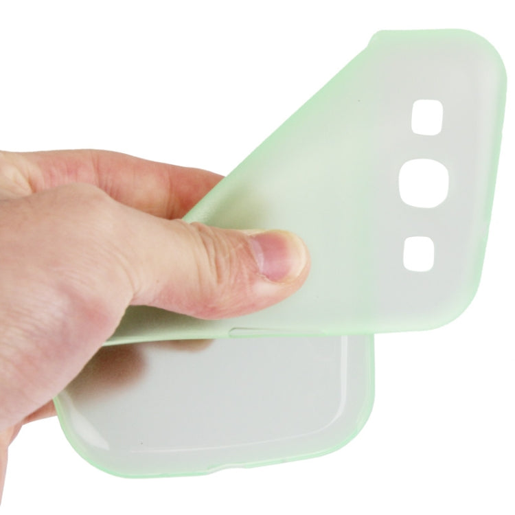 0.3mm Ultra-thin Polycarbonate Materials PC Protection Shell for Galaxy SIII / i9300, Transparent