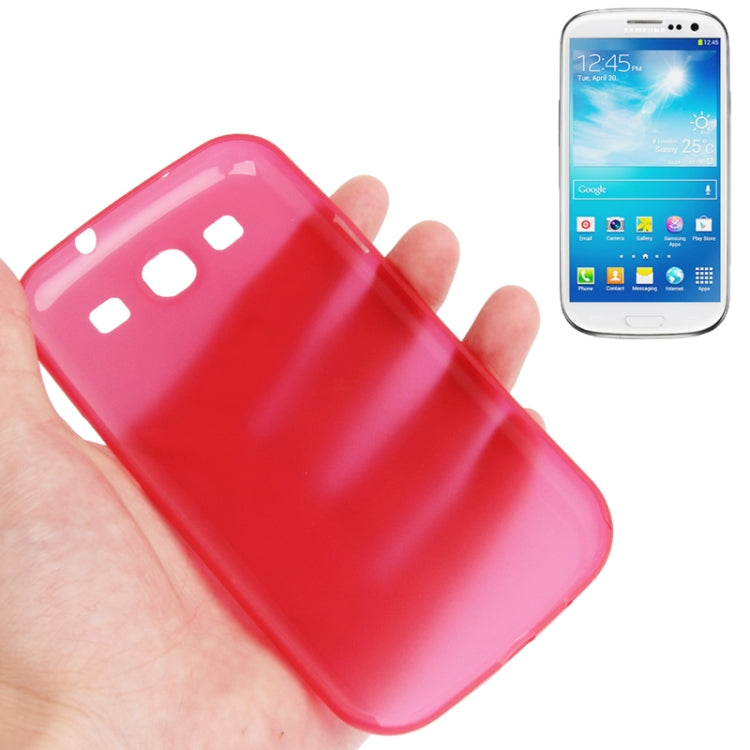 0.3mm Ultra-thin Polycarbonate Materials PC Protection Shell for Galaxy SIII / i9300, Transparent