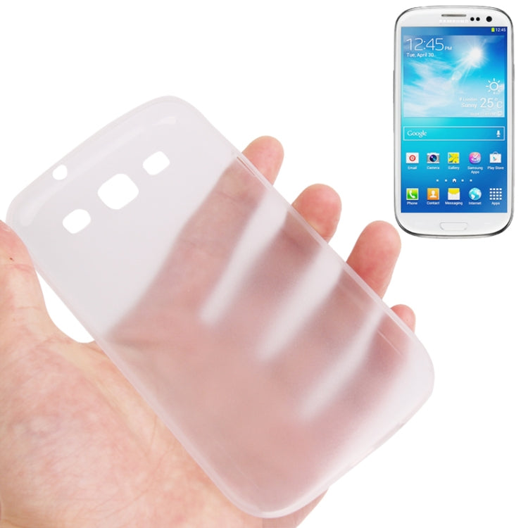 0.3mm Ultra-thin Polycarbonate Materials PC Protection Shell for Galaxy SIII / i9300, Transparent