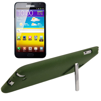 Frosted TPU Protection Case with Holder for Galaxy Note i9220