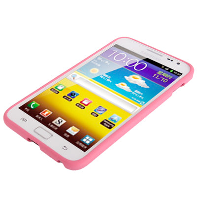 Frosted TPU Protection Case with Holder for Galaxy Note i9220