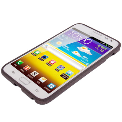Frosted TPU Protection Case with Holder for Galaxy Note i9220