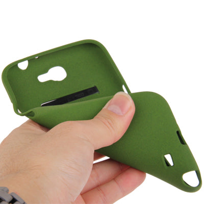 Pure Color Frosted TPU Protection Case with Holder for Galaxy Note II / N7100
