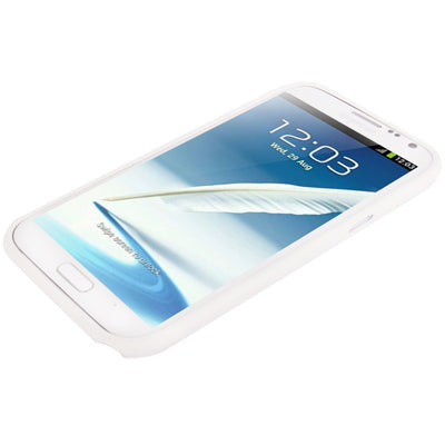 Pure Color Frosted TPU Protection Case with Holder for Galaxy Note II / N7100
