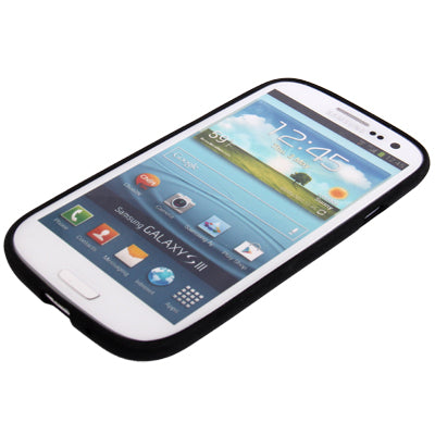 Pure Color Frosted TPU Protection Case with Holder for Galaxy SIII / i9300