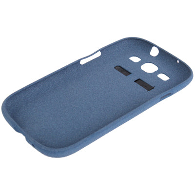 Pure Color Frosted TPU Protection Case with Holder for Galaxy SIII / i9300