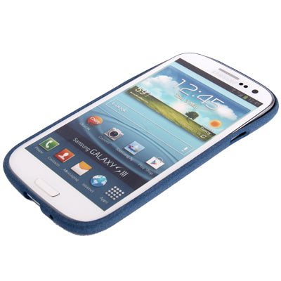Pure Color Frosted TPU Protection Case with Holder for Galaxy SIII / i9300