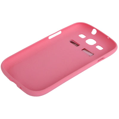Pure Color Frosted TPU Protection Case with Holder for Galaxy SIII / i9300