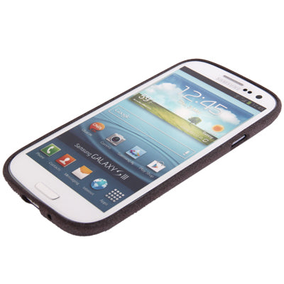 Pure Color Frosted TPU Protection Case with Holder for Galaxy SIII / i9300
