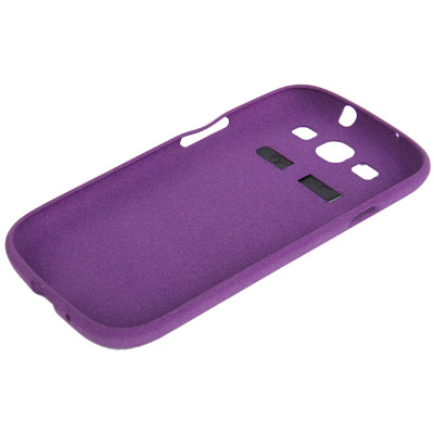 Pure Color Frosted TPU Protection Case with Holder for Galaxy SIII / i9300