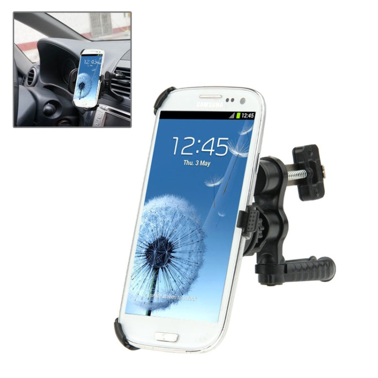 Air Conditioning Vent Car Holder, For Galaxy SIII / i9300(Black)