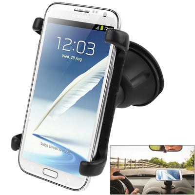 Universal Stretch Car Holder for Galaxy Note II / N7100 / i9220, Galaxy S IV / i9500 / i9300 etc. (Width: 70-90mm)(Black)