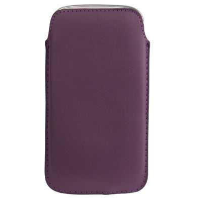 Pure Color Leather Case Pocket Pouch Sleeve Bag with Pull Tab for Galaxy SIII / i9300