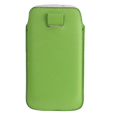 Pure Color Leather Case Pocket Pouch Sleeve Bag with Pull Tab for Galaxy SIII / i9300