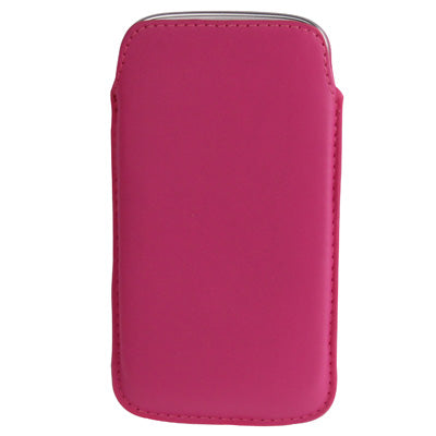 Pure Color Leather Case Pocket Pouch Sleeve Bag with Pull Tab for Galaxy SIII / i9300