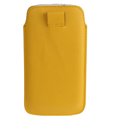 Pure Color Leather Case Pocket Pouch Sleeve Bag with Pull Tab for Galaxy SIII / i9300