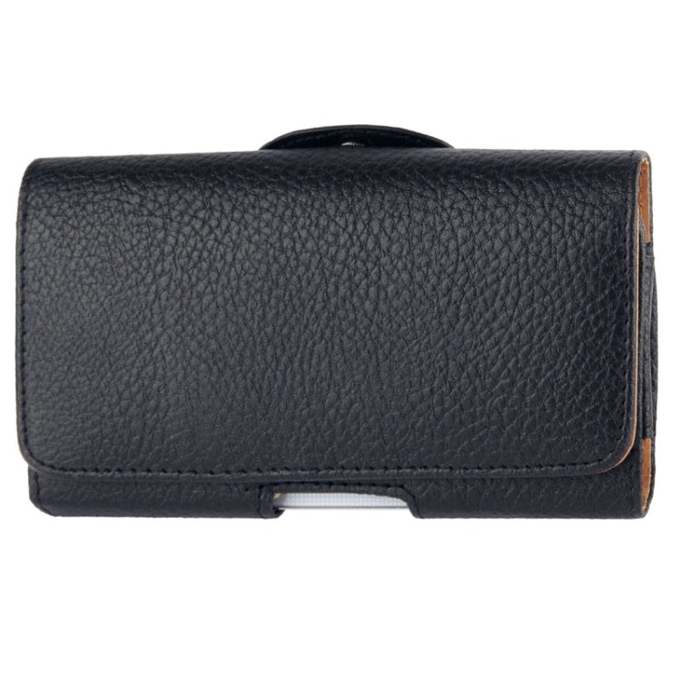 Wallet Style Litchi Texture Leather Case with Belt Clip for iPhone 6 & 6S, Galaxy S5 / G900(Black)