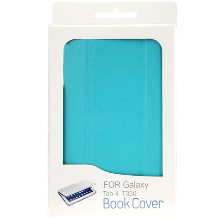3-folding Litchi Texture Flip Leather Case with Holder for Galaxy Tab 4 8.0 / T330
