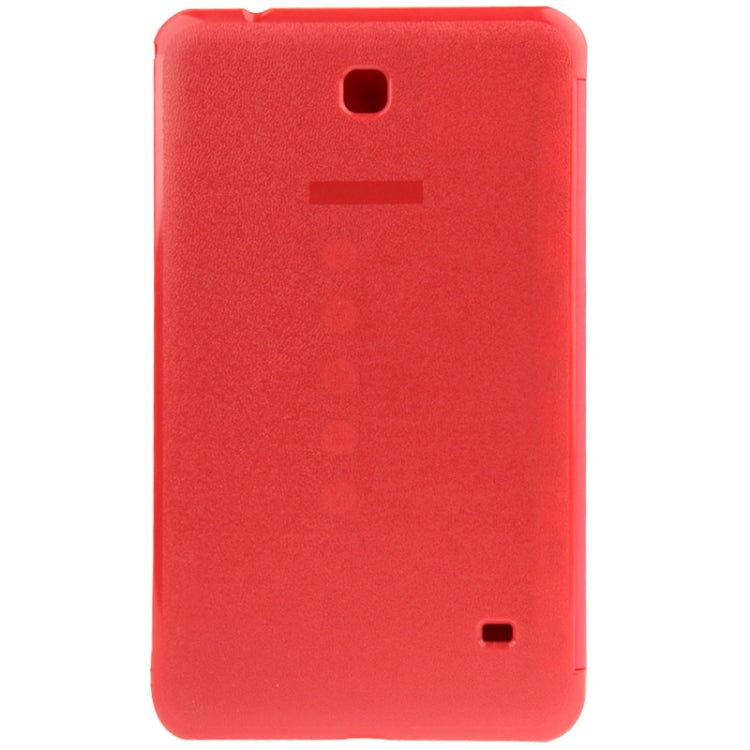3-folding Litchi Texture Flip Leather Case with Holder for Galaxy Tab 4 8.0 / T330