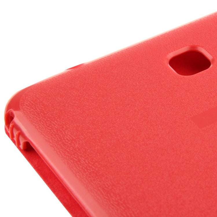 3-folding Litchi Texture Flip Leather Case with Holder for Galaxy Tab 4 8.0 / T330