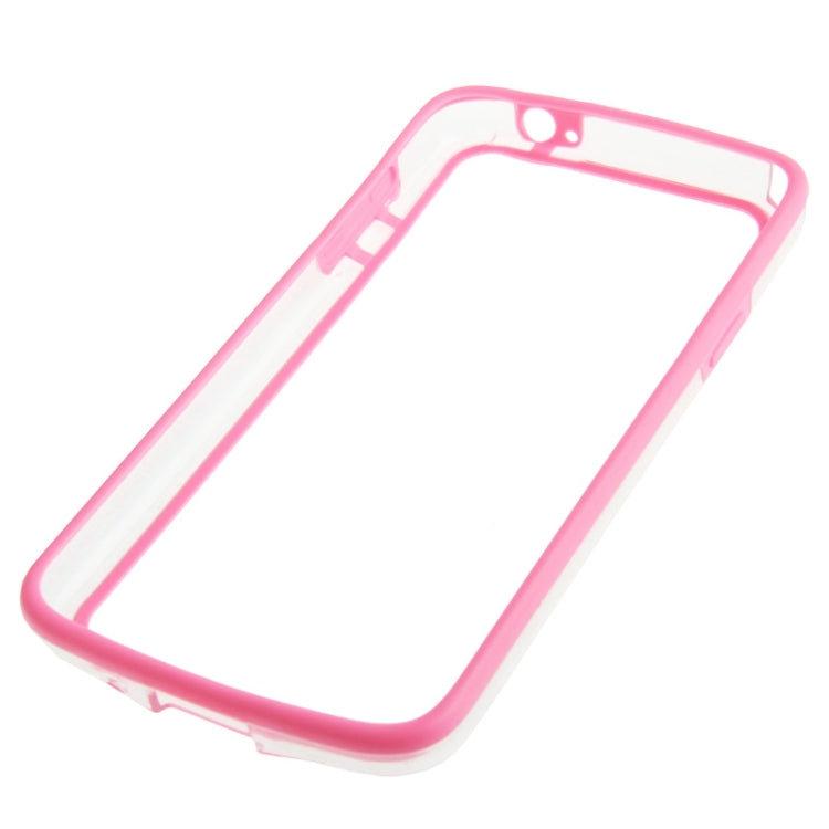 Transparent Plastic + TPU Bumper Frame for Galaxy S IV Active / i9295
