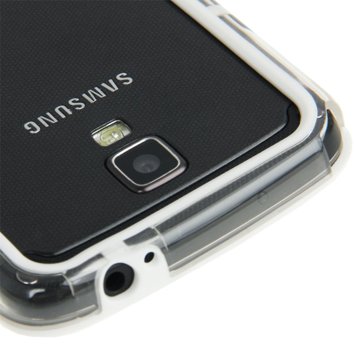 Transparent Plastic + TPU Bumper Frame for Galaxy S IV Active / i9295